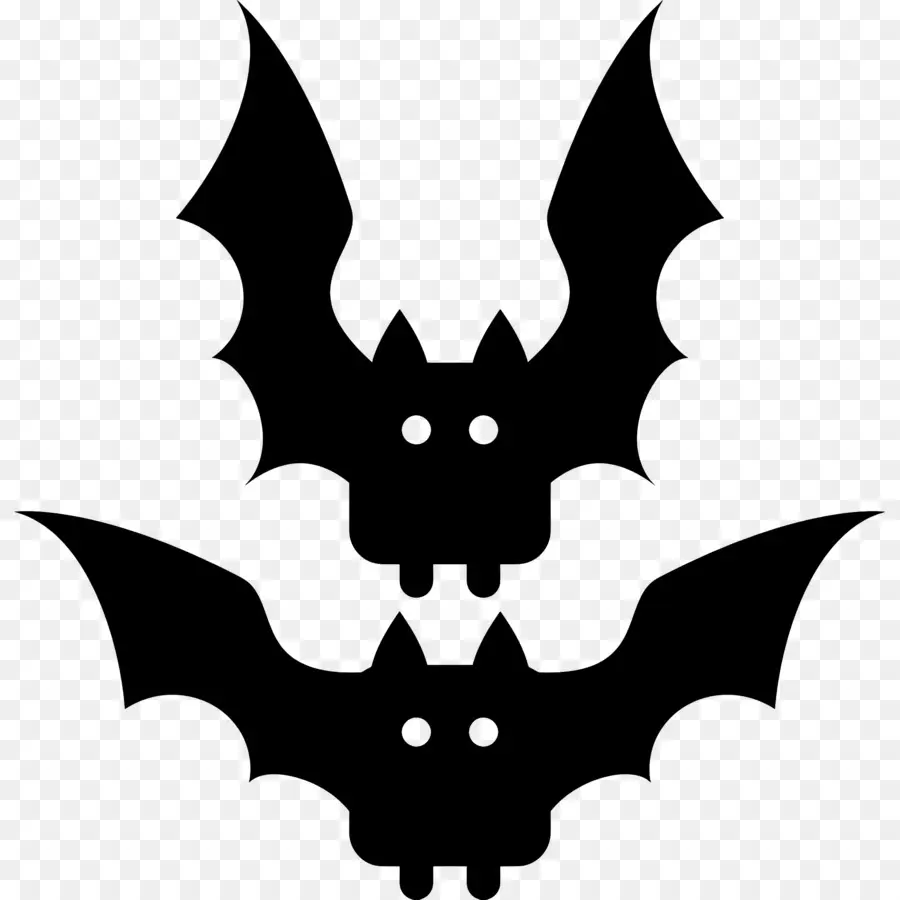 Chauve Souris D'halloween，Chauves Souris Noires PNG