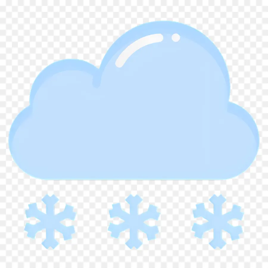 Temps Enneigé，Nuage De Neige Et De Pluie PNG