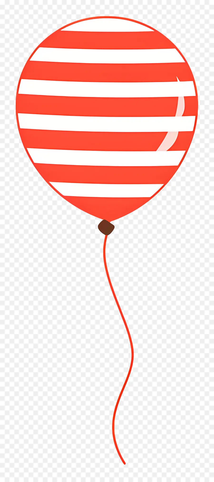 Ballon Unique，Ballon Rayé PNG