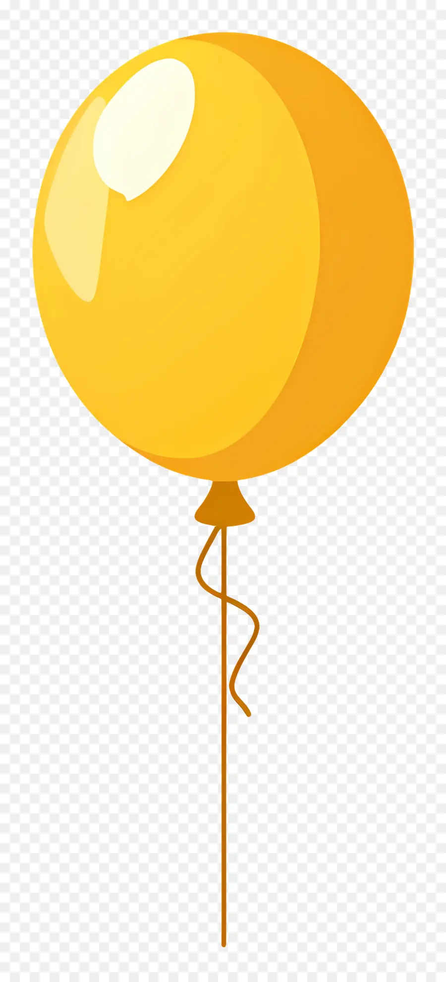 Ballon Unique，Ballon Jaune PNG