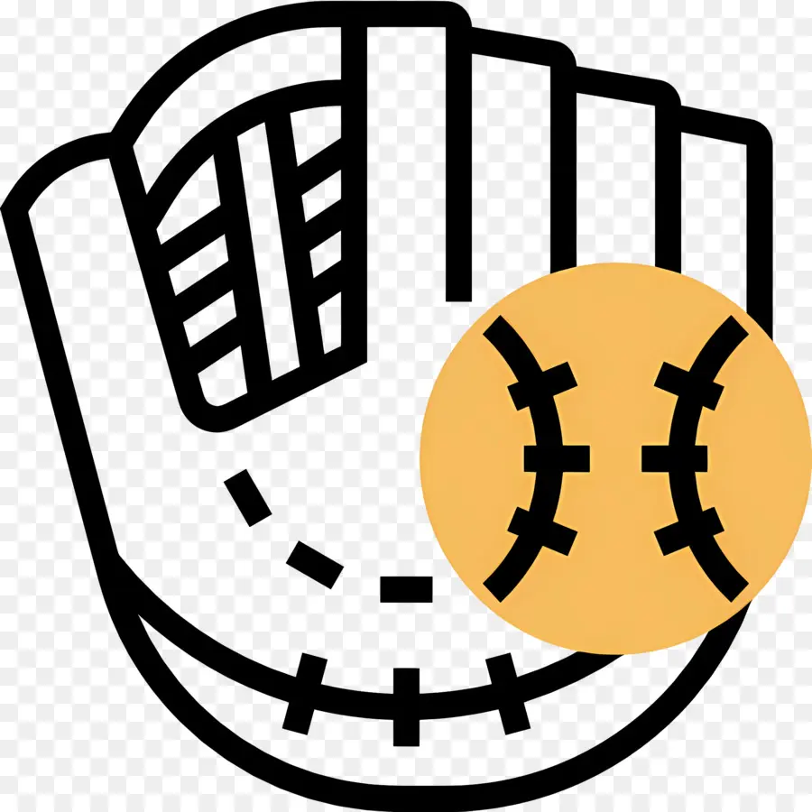 Gant De Baseball，Gant De Baseball Avec Balle PNG