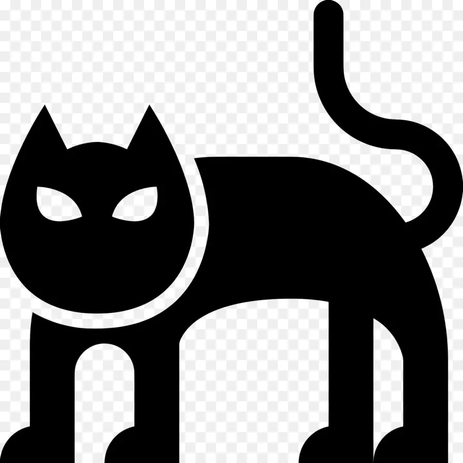 Chat D'halloween，Chat Noir PNG