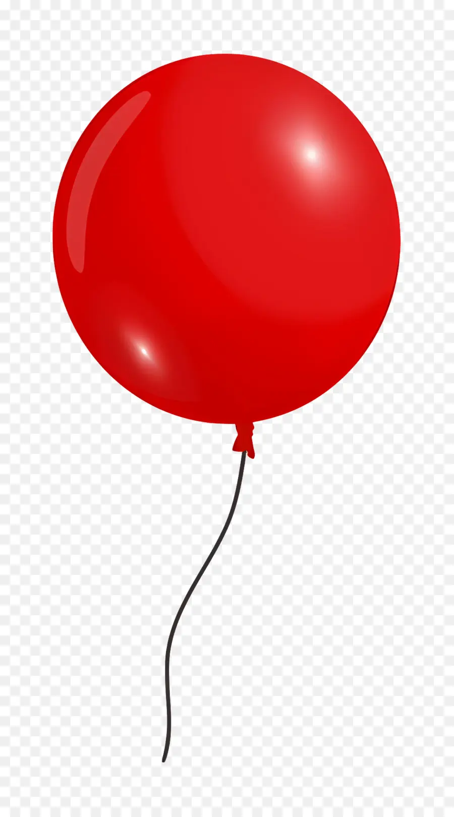 Ballon Unique，Ballon Rouge PNG