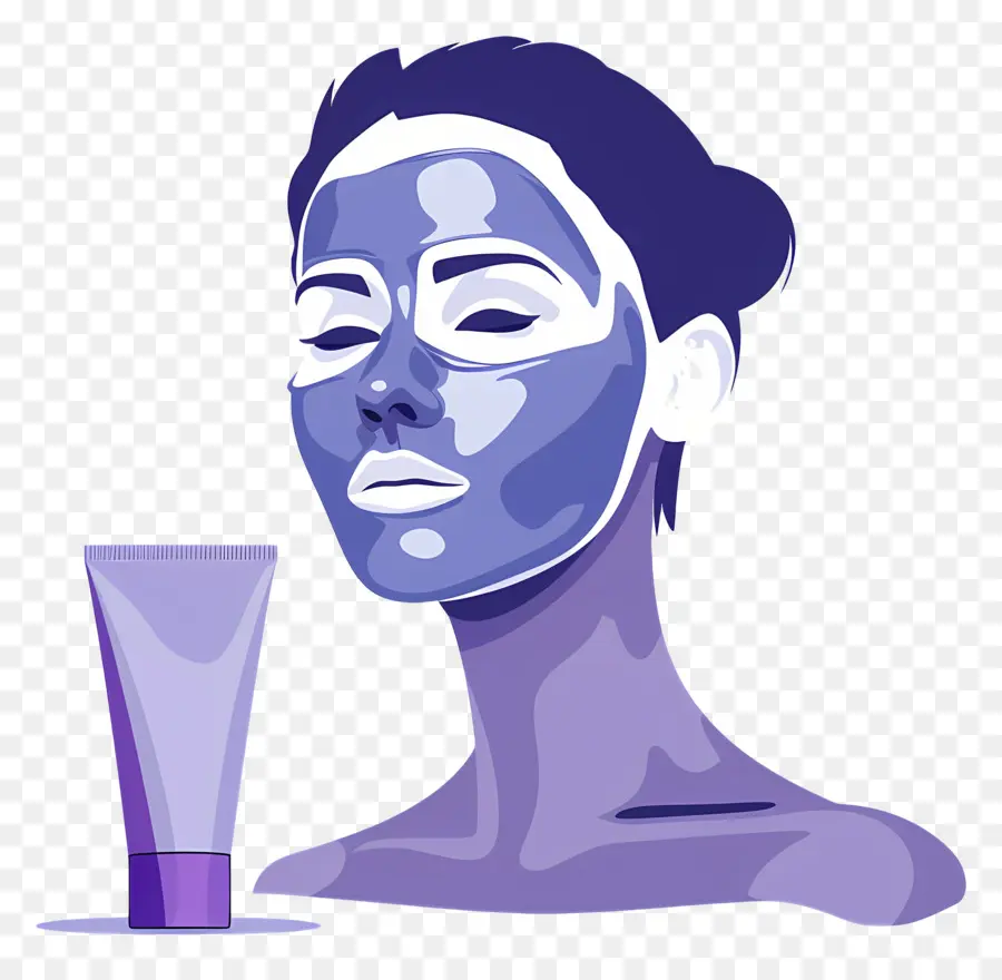 Masque Facial Spa，Masque Facial PNG