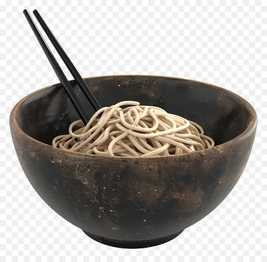 Nouilles Soba，Bol De Soba PNG