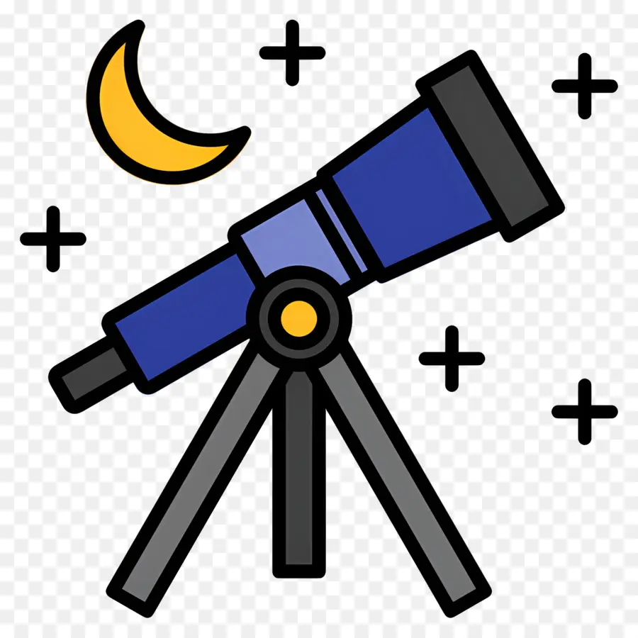 Télescope，Observation Des étoiles PNG