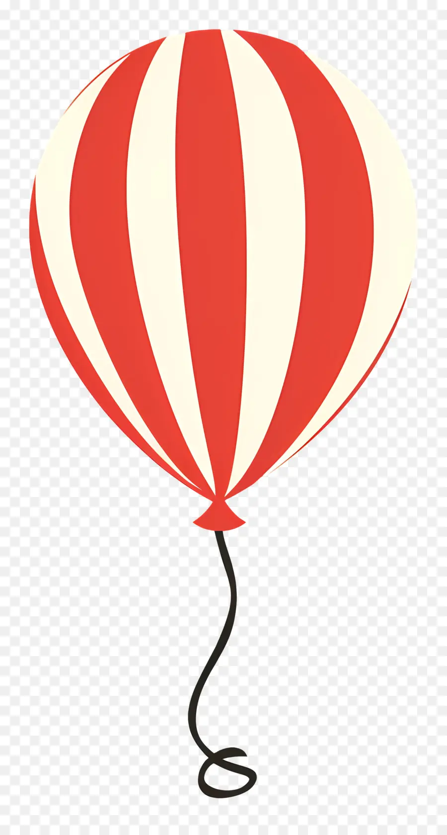 Ballon Unique，Ballon Rayé PNG