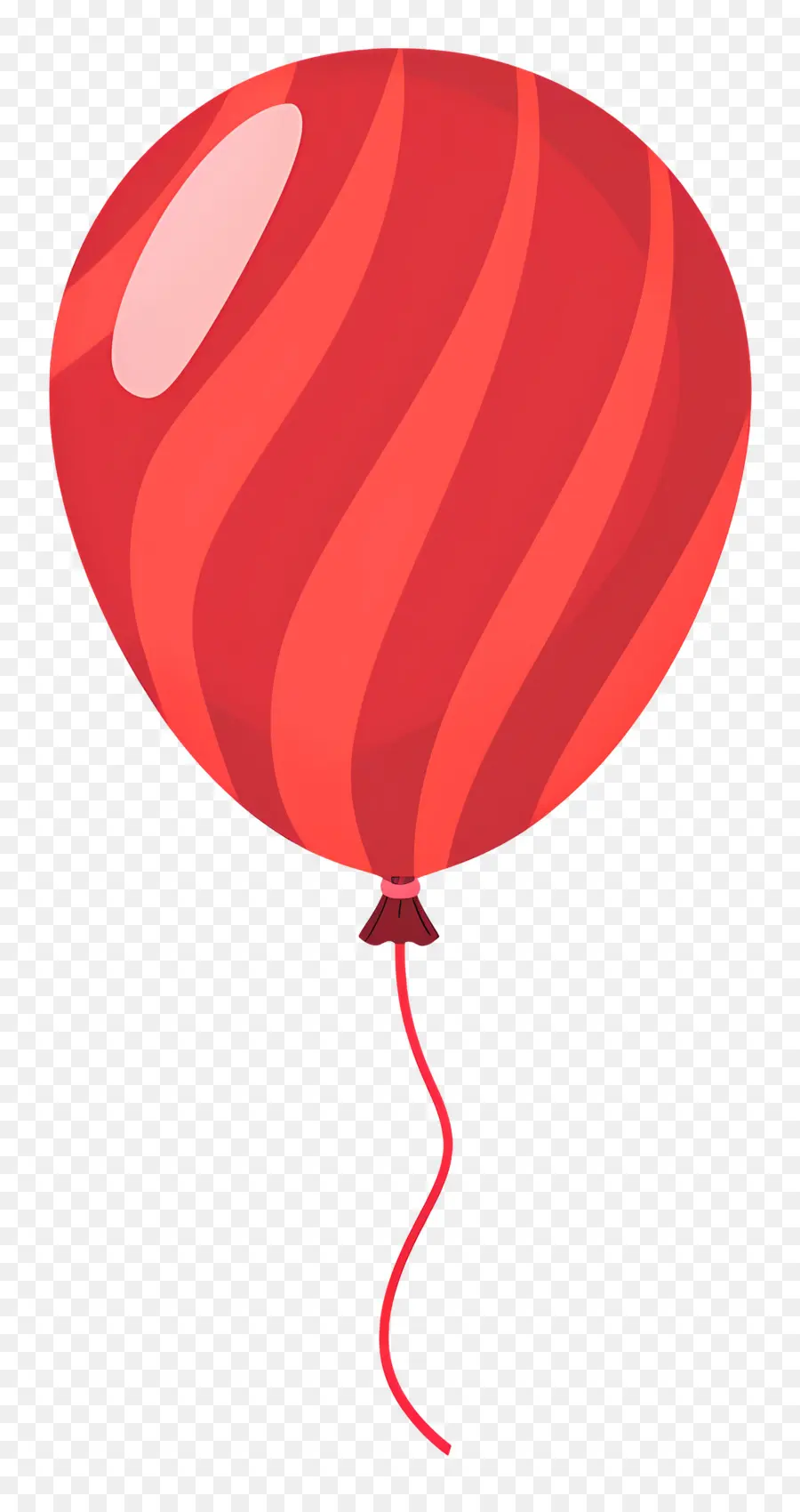 Ballon Unique，Ballon Rouge PNG