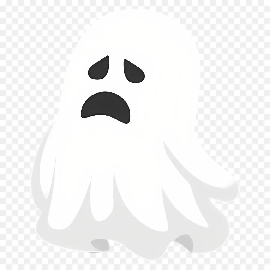 Fantôme D'halloween，Triste Fantôme PNG