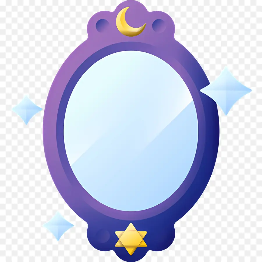 Miroir De Beauté，Miroir Magique PNG