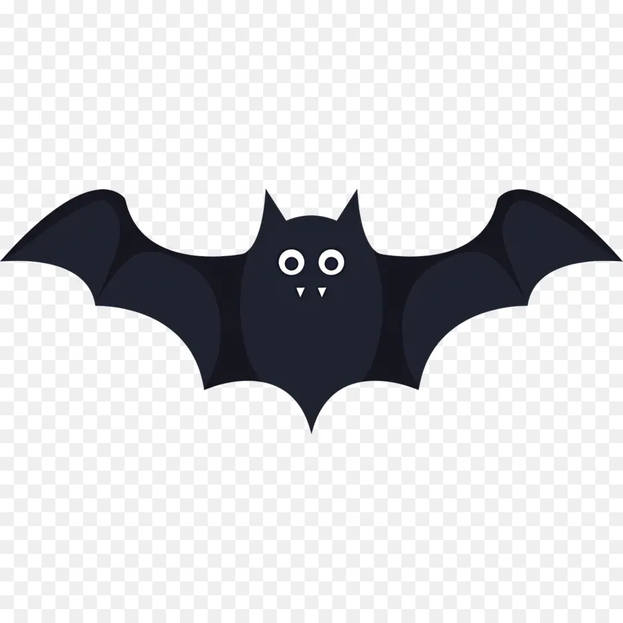 Chauve Souris D'halloween，Silhouette De Chauve Souris Noire PNG