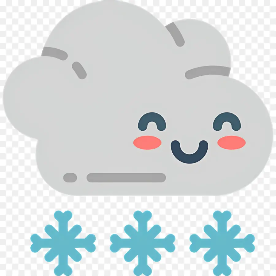 Temps Enneigé，Nuage Enneigé PNG