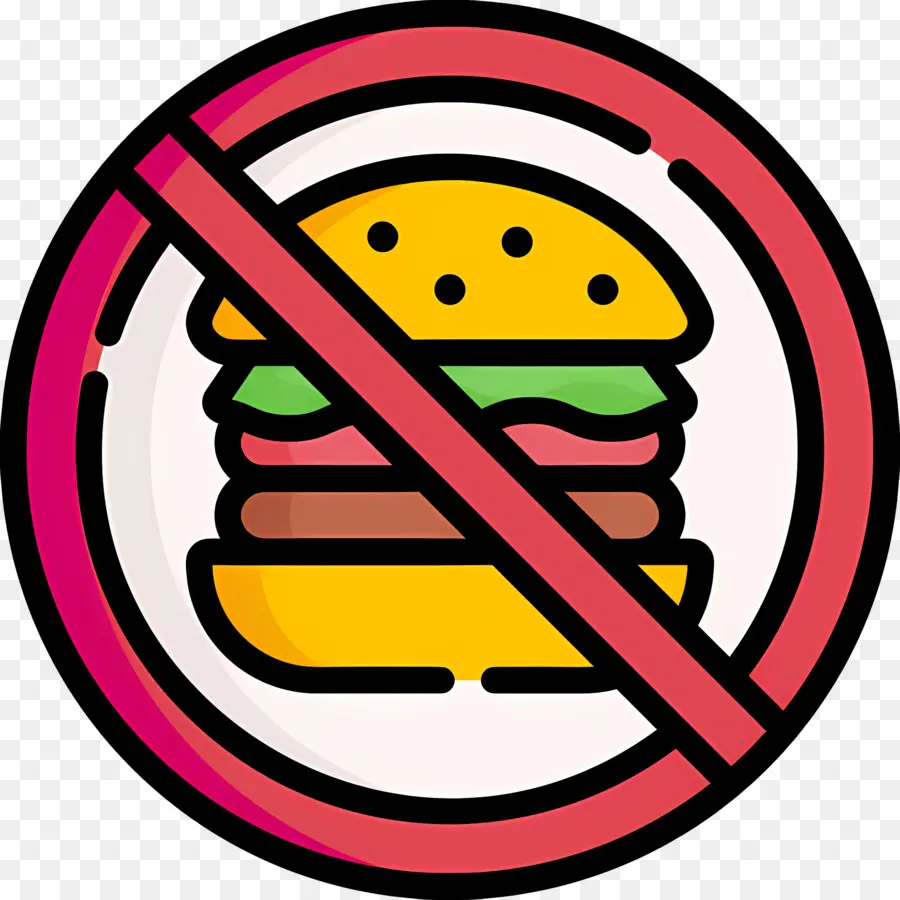 Pas De Nourriture，Pas De Hamburger PNG