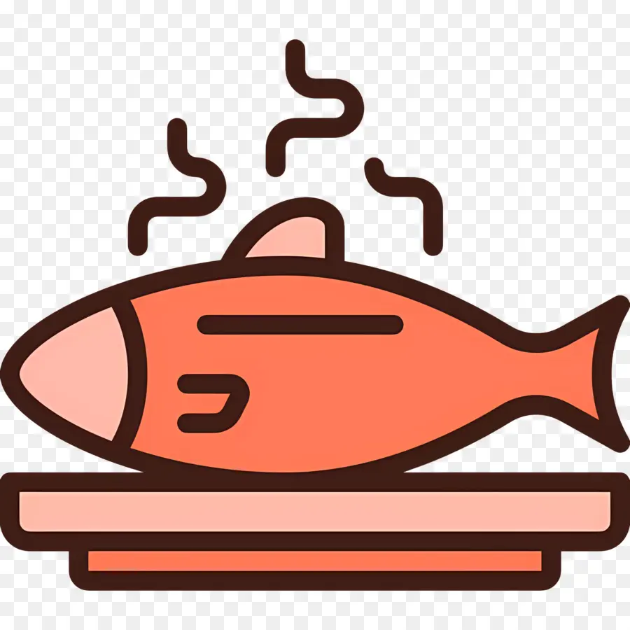 Fruit De Mer，Poisson Cuit PNG