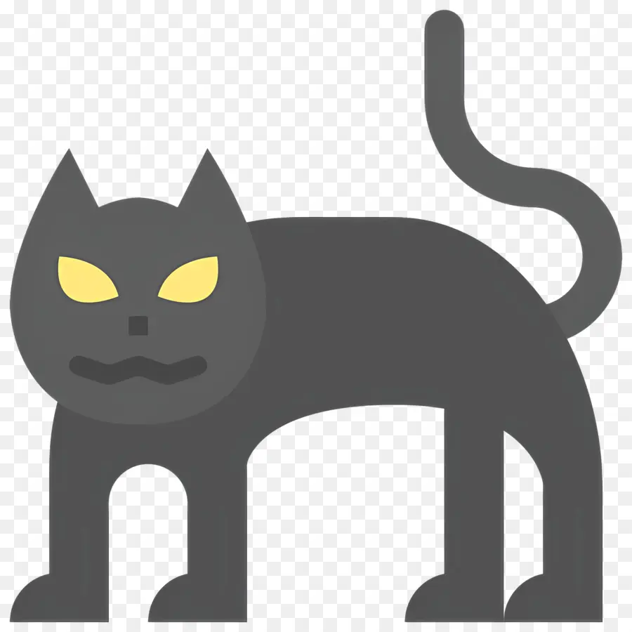 Chat D'halloween，Chat Noir PNG