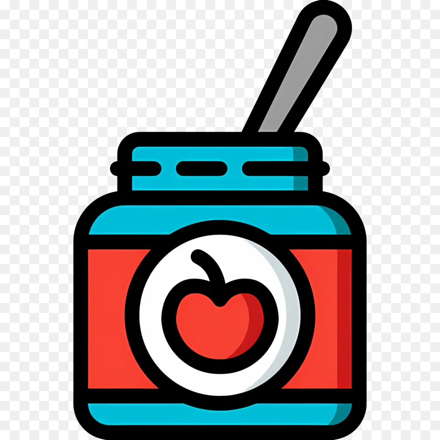 Nourriture Pour Bébés，Pot De Confiture PNG