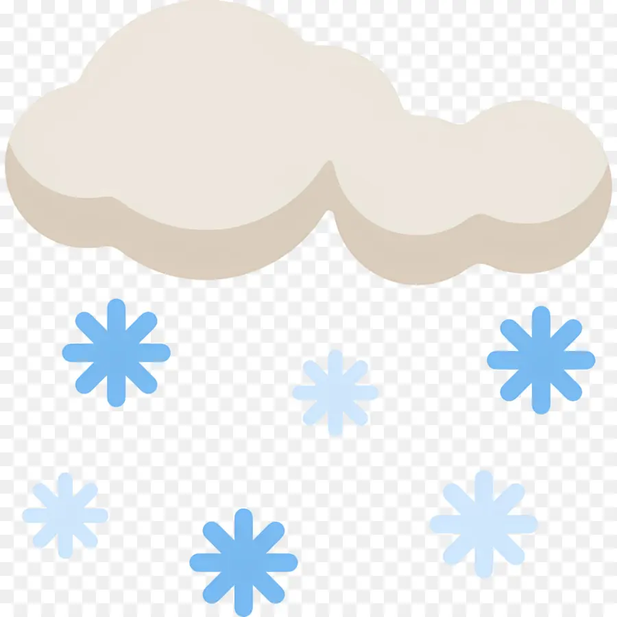 Temps Enneigé，Nuage Enneigé PNG