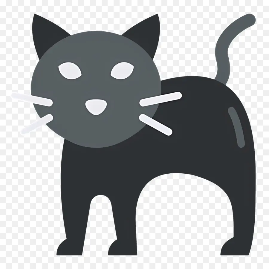 Chat D'halloween，Chat Noir PNG