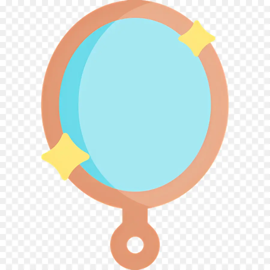 Miroir De Beauté，Miroir à Main PNG