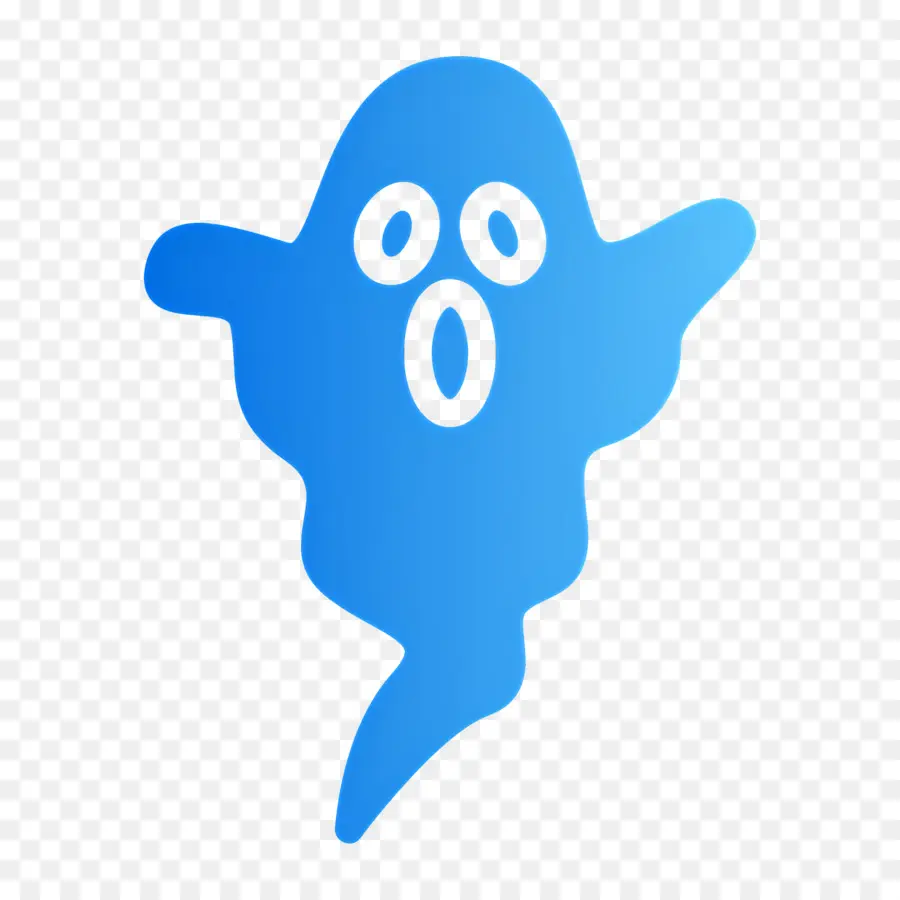 Fantôme D'halloween，Fantôme Bleu PNG