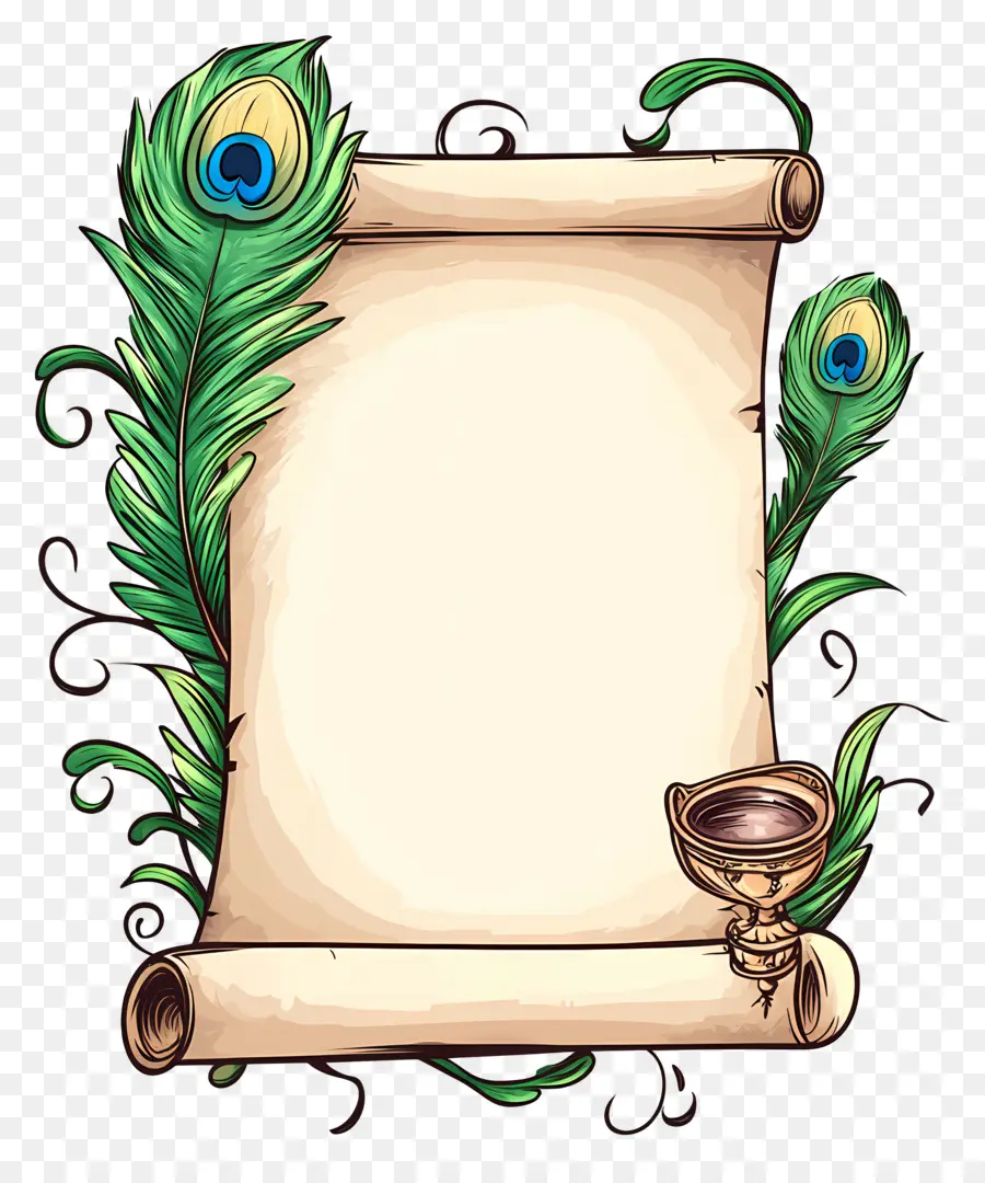 Vieux Papier Parchemin，Parchemin Décoratif PNG