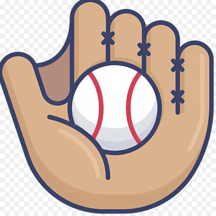 Gant De Baseball，Balle PNG