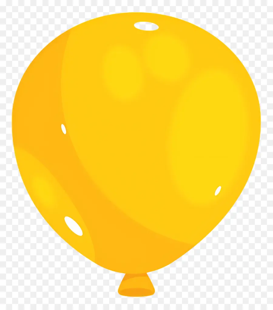 Ballon Unique，Ballon Jaune PNG