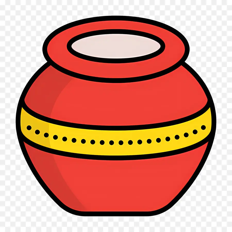 Pot D'argile，Pot Rouge PNG