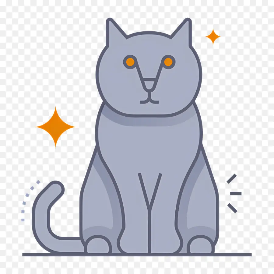 Chat D'halloween，Chat Gris PNG