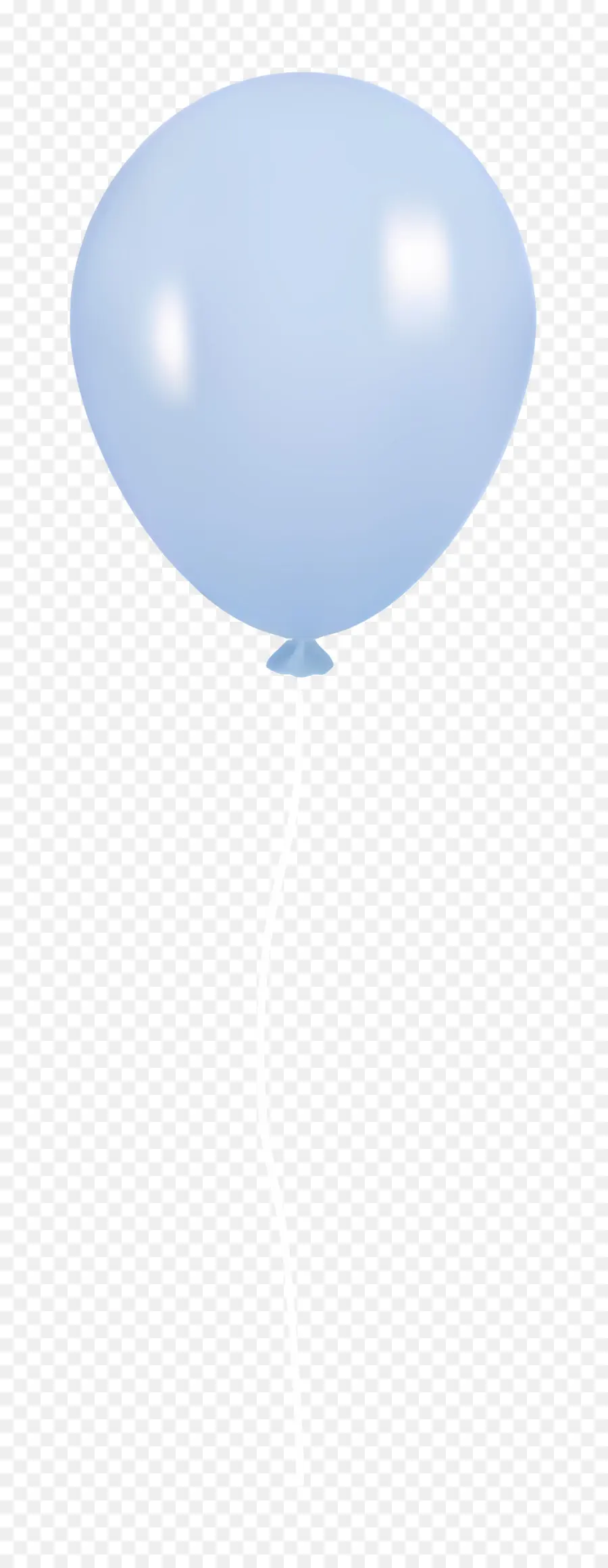 Ballon Unique，Ballon Bleu PNG