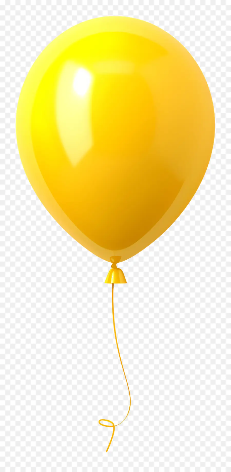 Ballon Unique，Ballon Jaune PNG