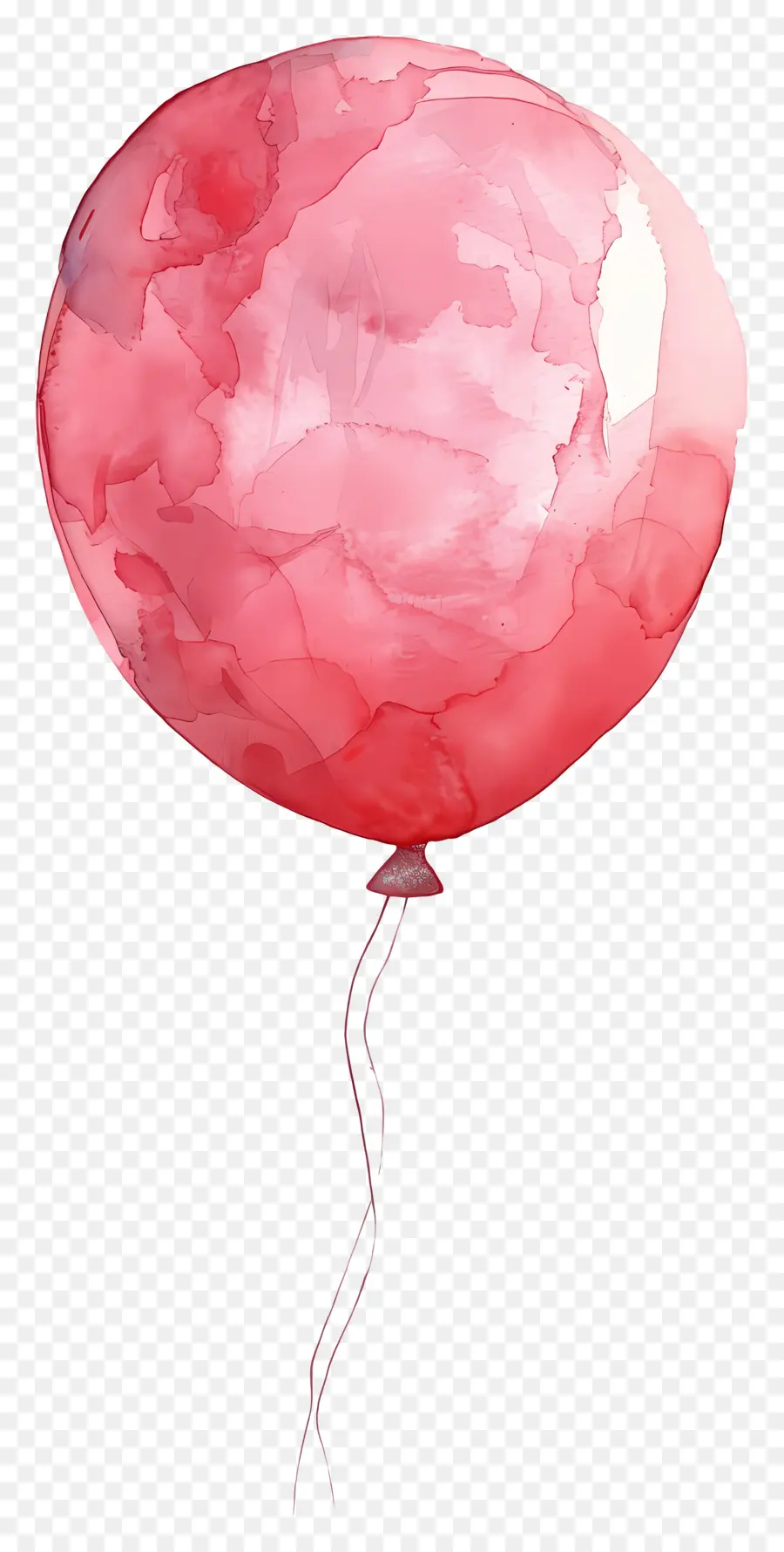 Ballon Unique，Ballon Rouge PNG