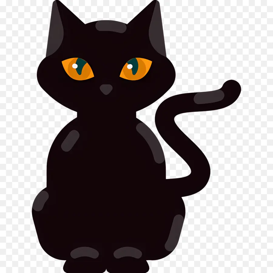 Chat D'halloween，Chat Noir PNG