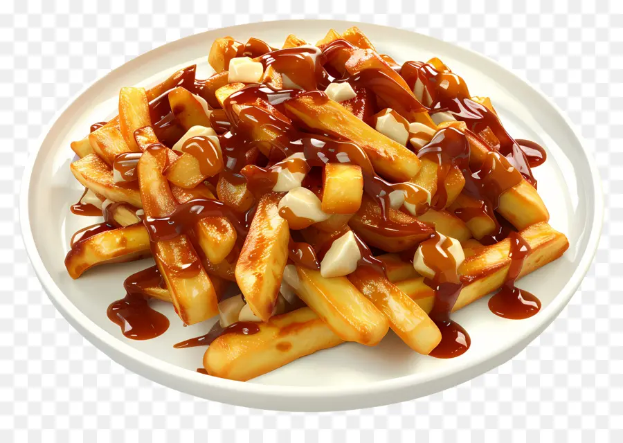 Poutine，Plat De Poutine PNG