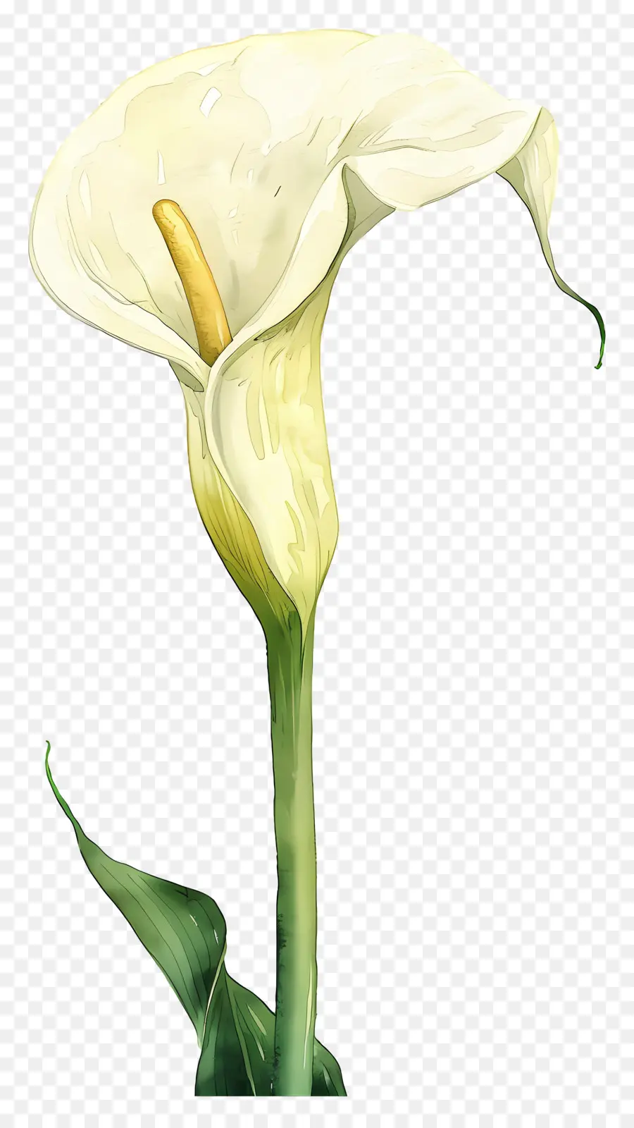 Lily Calla，Lys Calla Blanc PNG