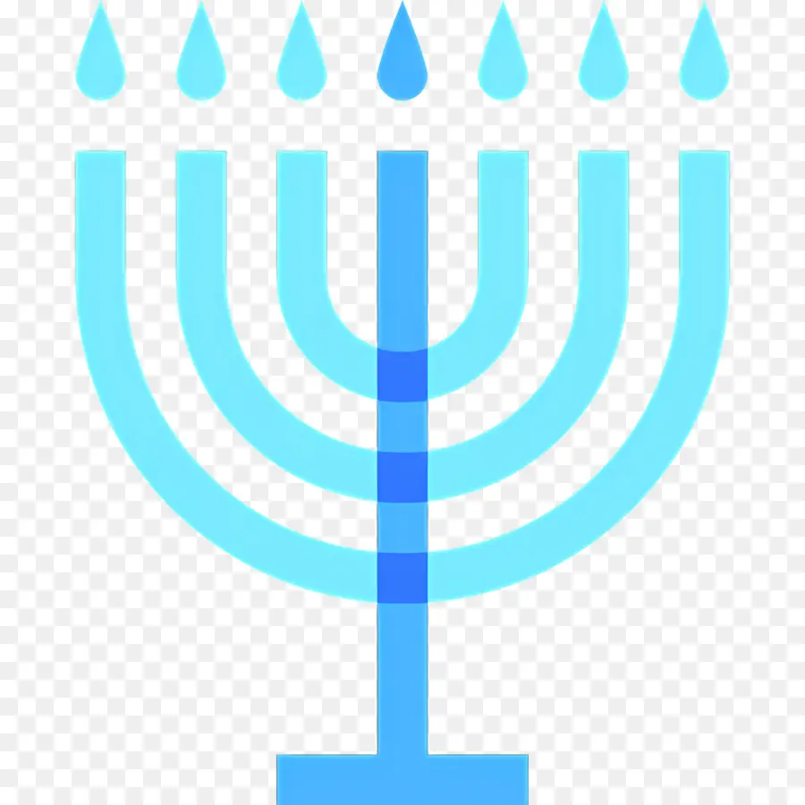 Hanoukka Menorah，Ménorah PNG