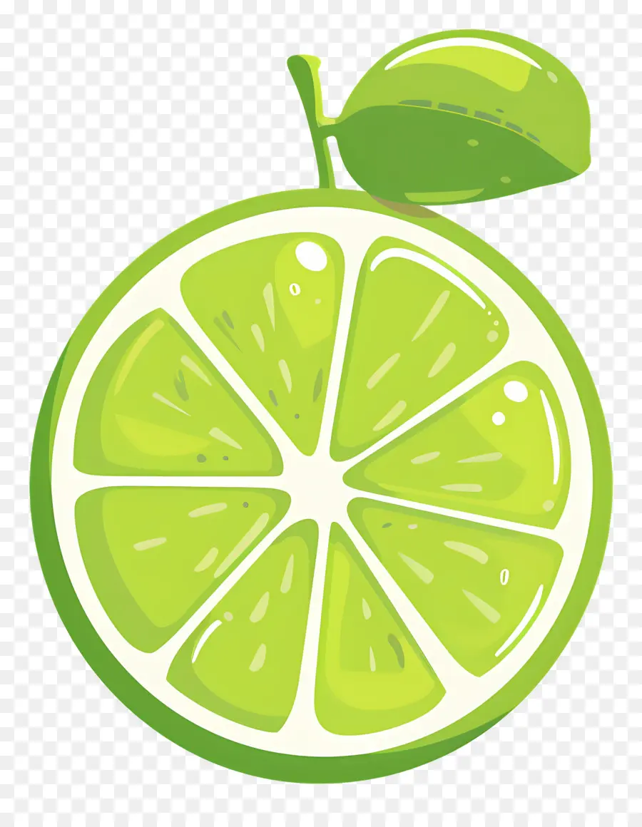 Citron Vert，Tranche De Citron Vert PNG