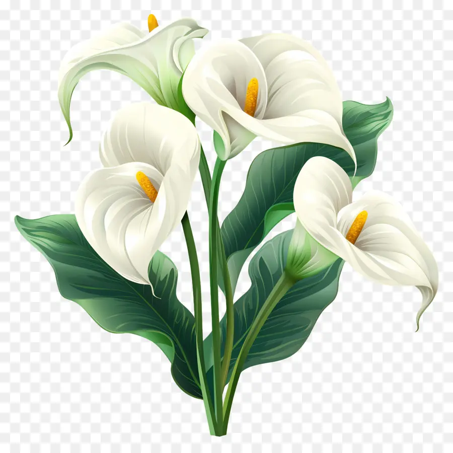 Lily Calla，Lys Calla PNG