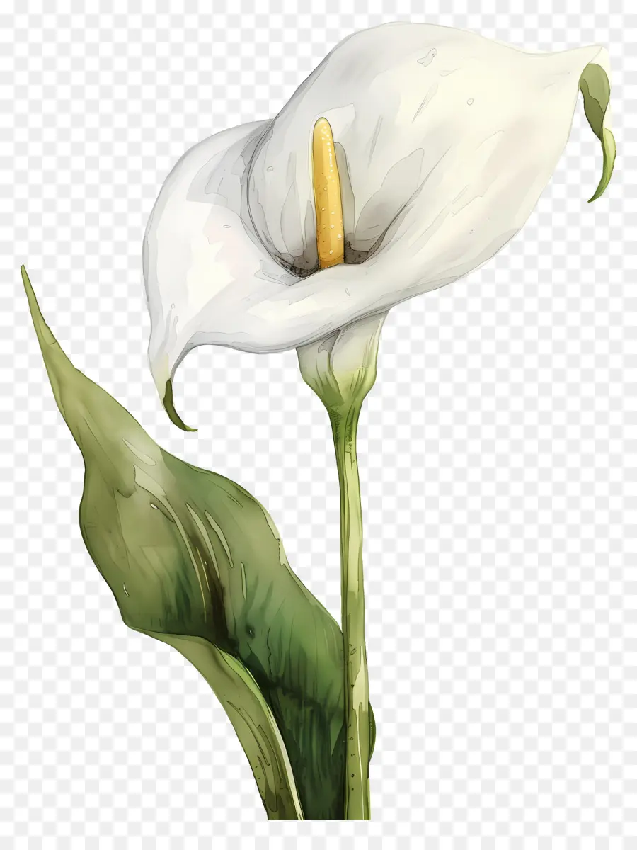 Lily Calla，Lys Calla Blanc PNG