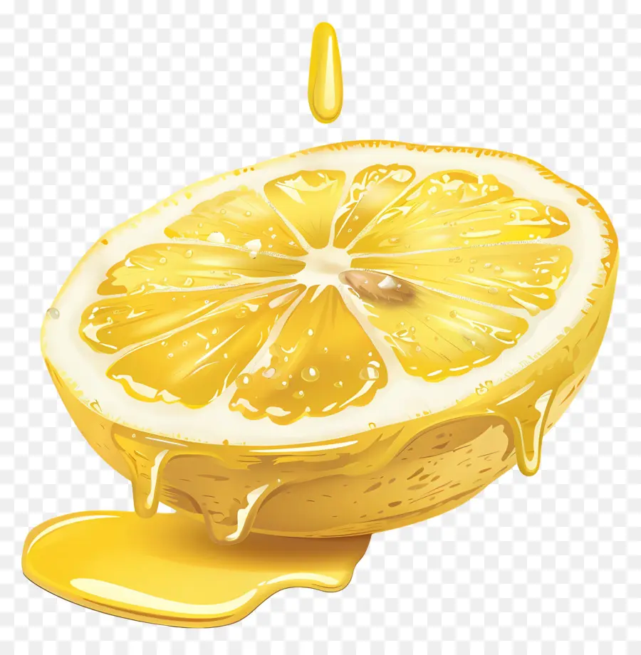 Tranche De Citron，Citron PNG