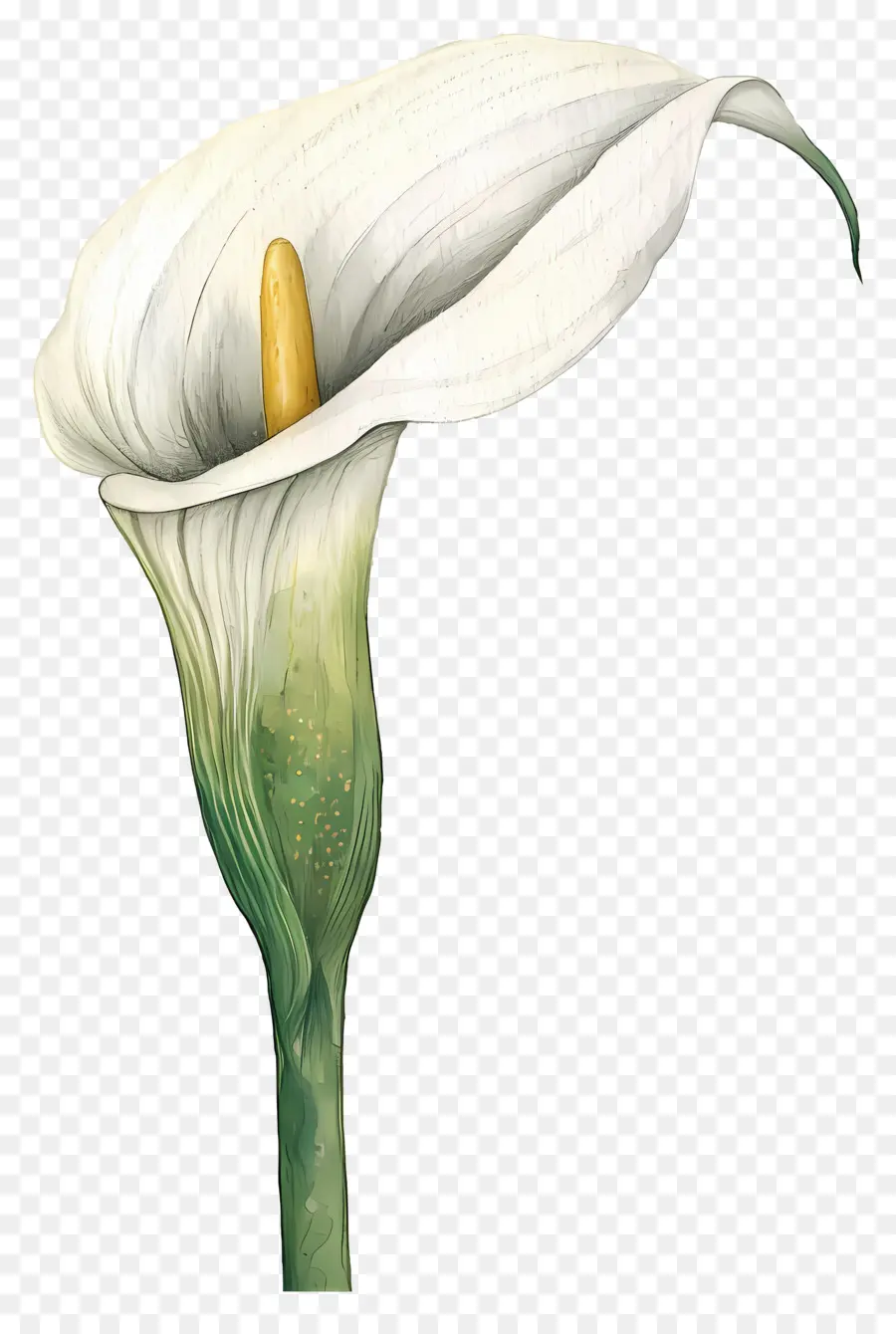 Lily Calla，Lys Calla Blanc PNG