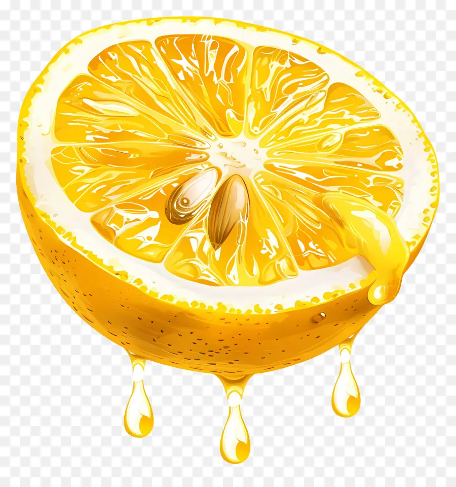 Tranche De Citron，Citron PNG