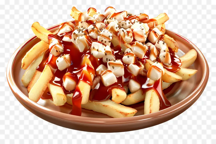 Poutine，Fromage En Grains PNG