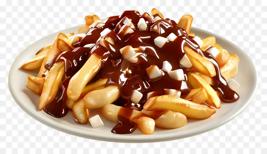 Poutine，Plat De Poutine PNG