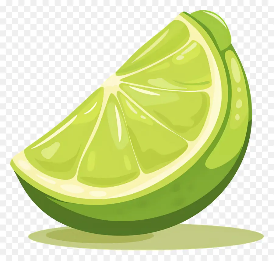 Citron Vert，Tranche De Citron Vert PNG