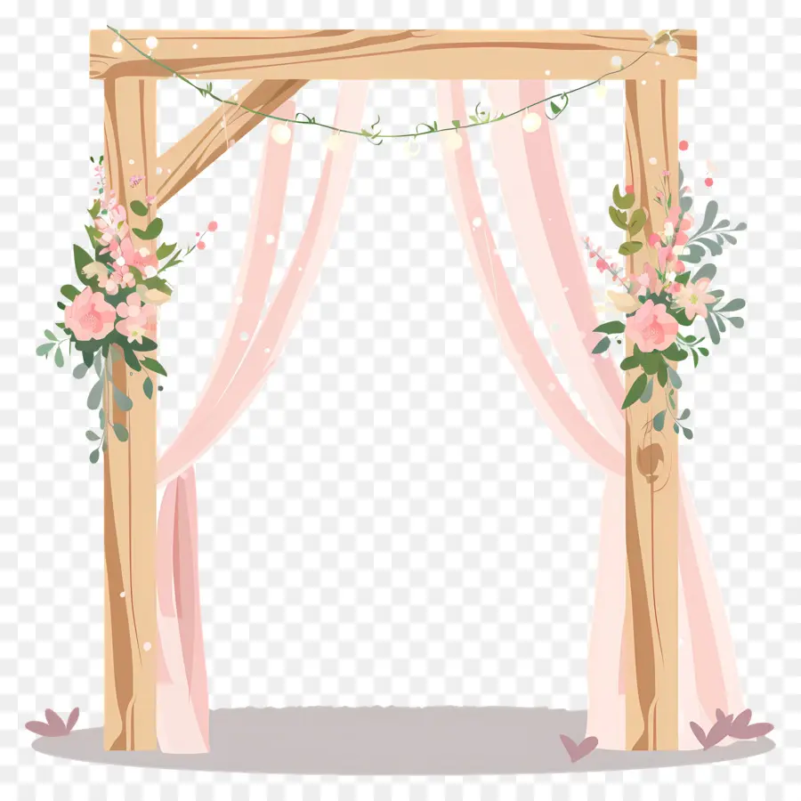 Arche De Mariage，Arche En Bois PNG