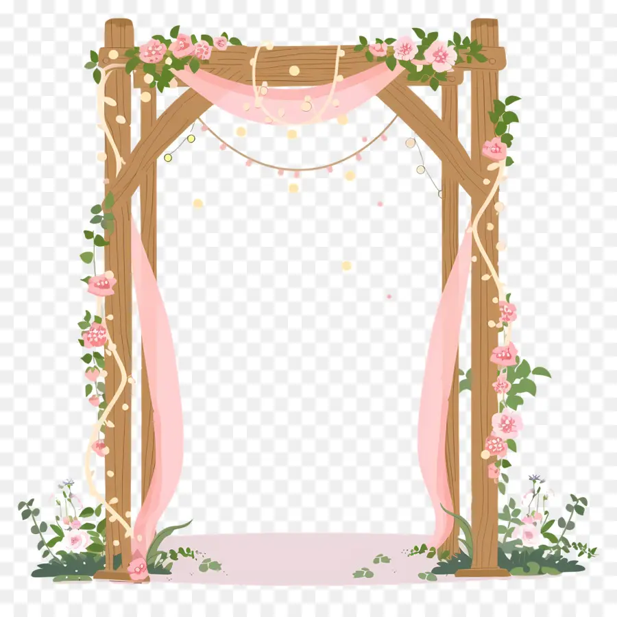 Arche De Mariage，Arche En Bois PNG