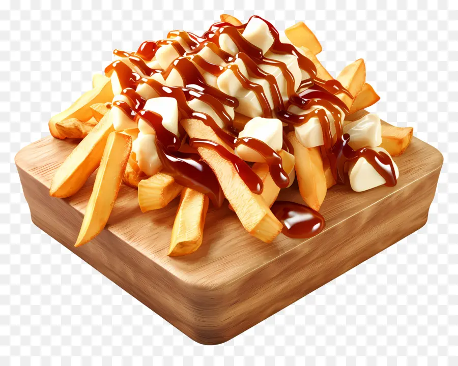 Poutine，Poutine à La Crème Sure PNG