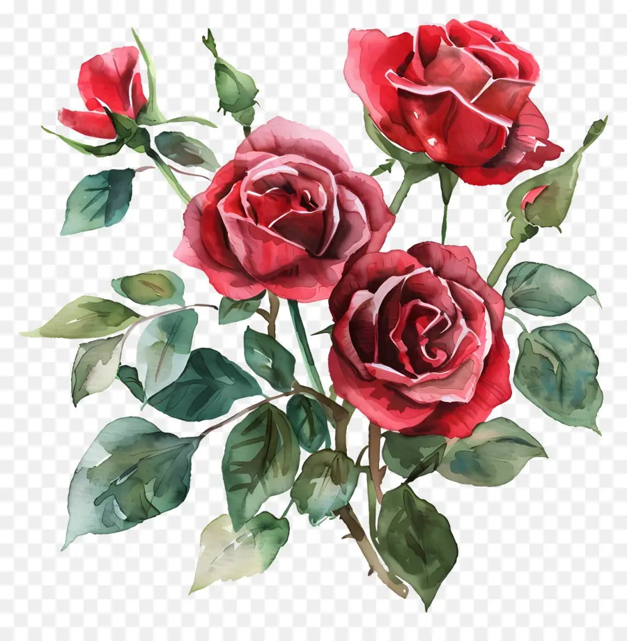 Fleur Rose，Bouquet De Roses Roses PNG