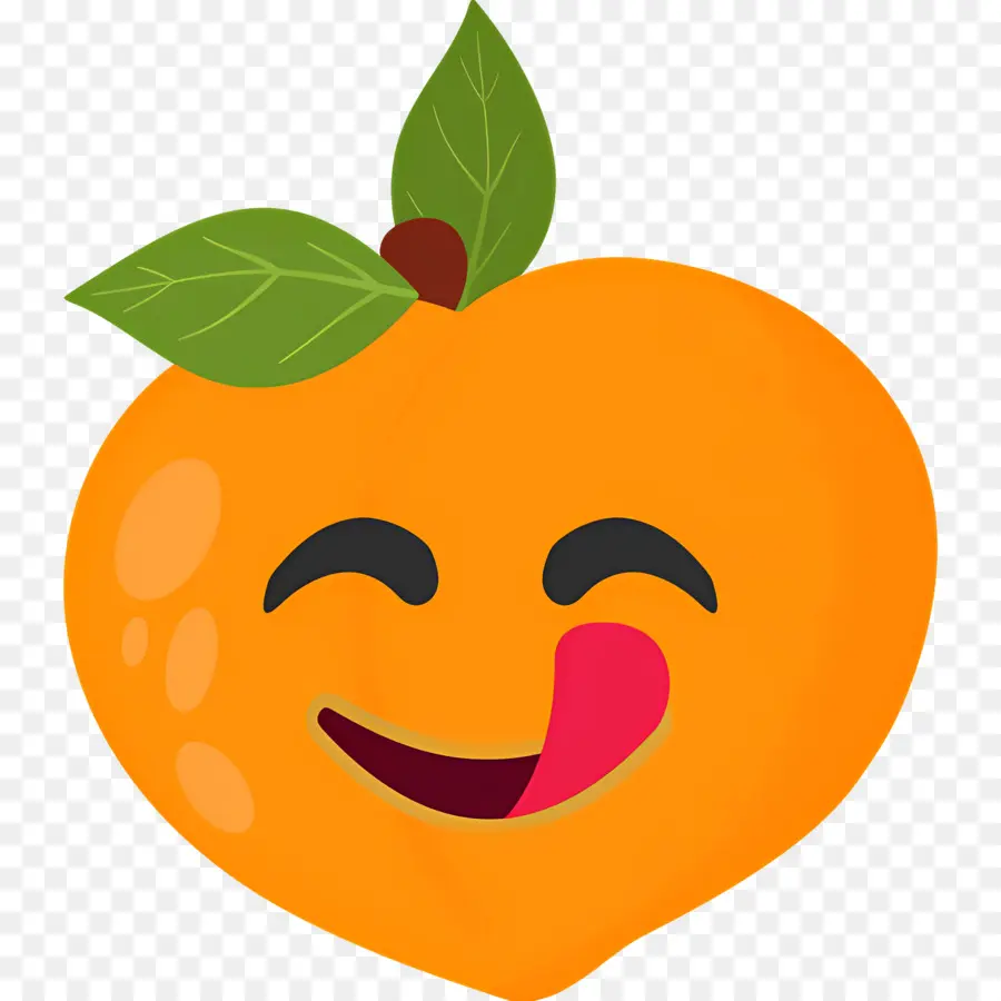 Pêche Emoji，Emoji Pêche PNG